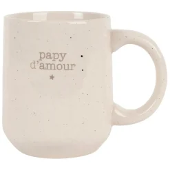 Fabrique de Styles Mug Papy en grès moucheté 35cl - Bonheur Étoilé* Tasses Et Mugs