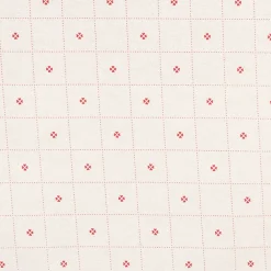 Fabrique de Styles Nappe carrée en coton blanc et 160x160cm - P'tits cœurs* Nappes