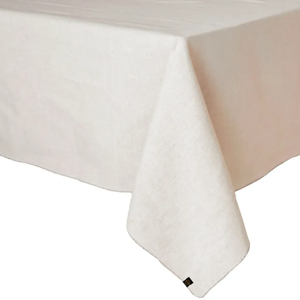 Fabrique de Styles Nappe en lin et coton 160x160cm - Zilia* Nappes