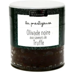 Fabrique de Styles Olivade noire aux brisures de truffe noire* Conserverie