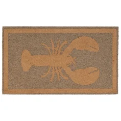 Fabrique de Styles Paillasson homard en coco 73x43cm - Homard* Paillassons