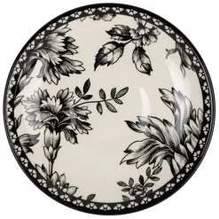 Fabrique de Styles Paire tasse et coupelle café en faïence noir 22cl - Lison* Tasses Et Mugs