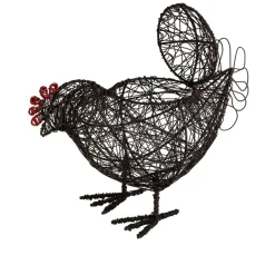Fabrique de Styles Panier coq en fer - Campagne* Paniers Et Corbeilles