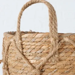 Fabrique de Styles Panier en zostère 43x43cm - Katunia* Paniers Et Corbeilles