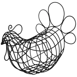 Fabrique de Styles Panier poule en fer - Reserve* Paniers Et Corbeilles
