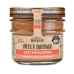 Fabrique de Styles Pate à tartiner lait feuilletine 250g* Chocolats Et Confiseries