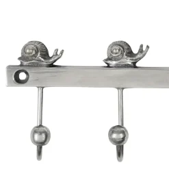 Fabrique de Styles Patere 3 crochets escargot 10x6x2cm laiton* Patères