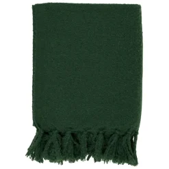 Fabrique de Styles Plaid avec franges en tissu 150x130cm - Klosen* Plaids