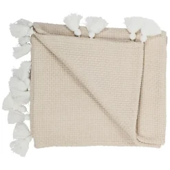 Fabrique de Styles Plaid 130x170cm en coton - emeline* Plaids