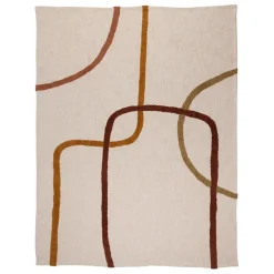 Fabrique de Styles Plaid en coton 170x130cm - Manarola* Plaids