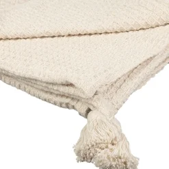 Fabrique de Styles Plaid en coton nid d'abeille 170x130cm - Beezz* Plaids