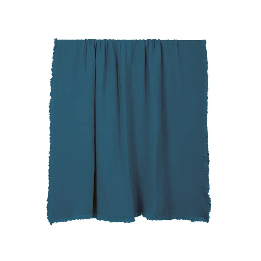 Fabrique de Styles Plaid en coton 180x130cm - Vanly* Plaids