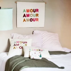 Fabrique de Styles Plaid en coton 170x130cm - Beezz* Plaids