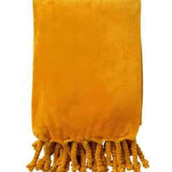 Fabrique de Styles Plaid florijn 150x200cm golden glow* Plaids