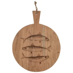 Fabrique de Styles Planche à découper poisson en acacia 50x40cm - Dalbert* Planches À Découper