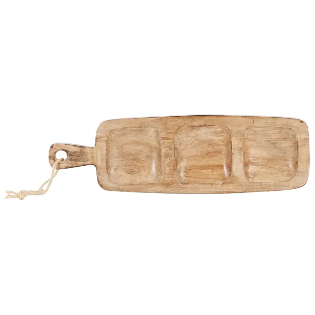 Fabrique de Styles Plat en manguier 45x13cm - Grand Office* Plats Et Saladiers