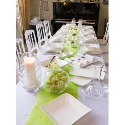 Fabrique de Styles Plat rectangulaire en porcelaine d32cm - melody* Plats Et Saladiers