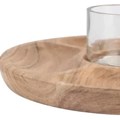 Fabrique de Styles Plateau en acacia avec coupel - Dalbert* Plateaux