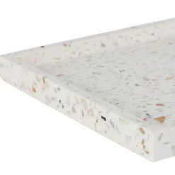 Fabrique de Styles Plateau en ciment et pierre écru 29x19cm - Aurore* Plateaux