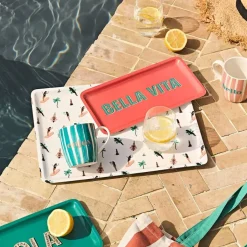 Fabrique de Styles Plateau en fer 40x30cm - Palma* Plateaux