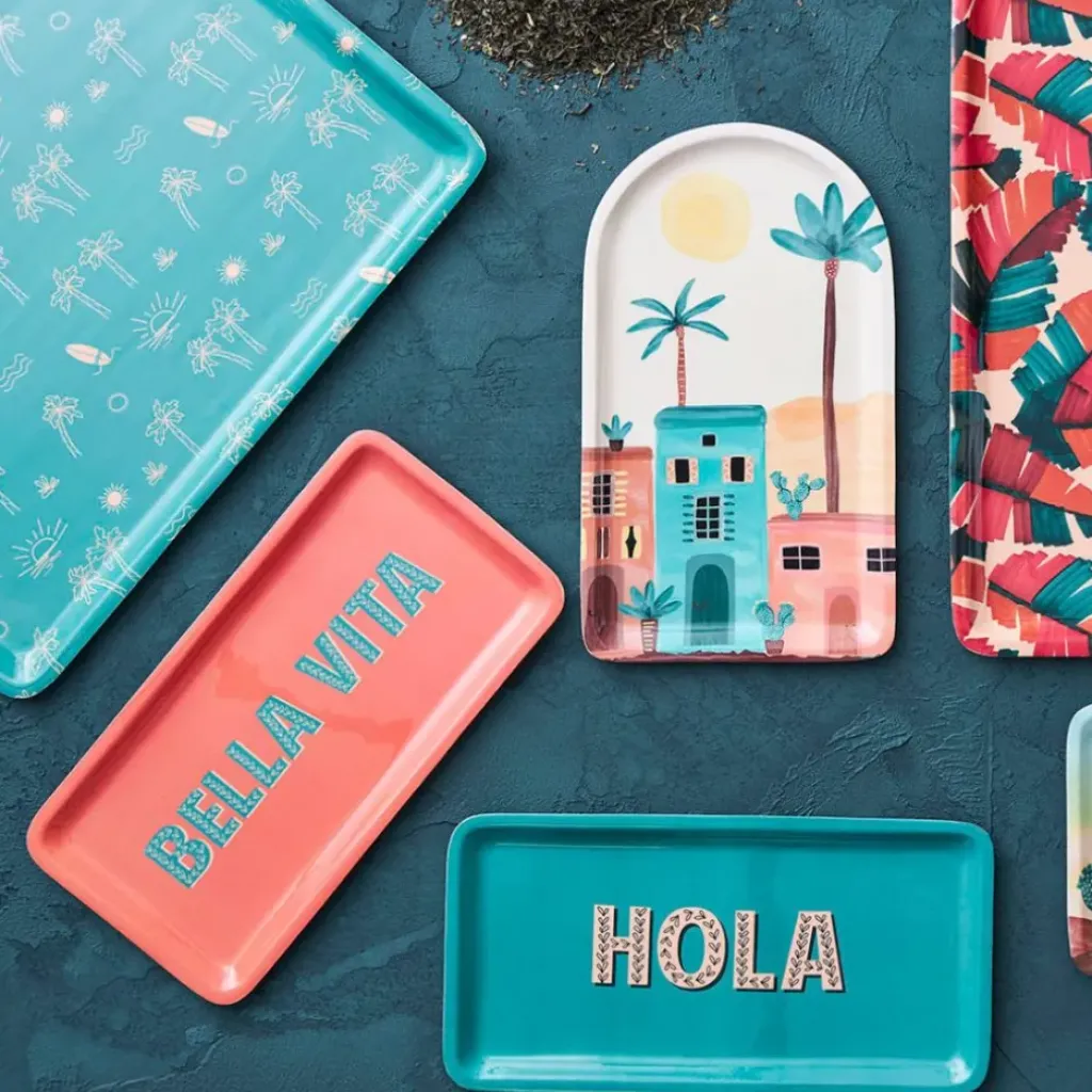 Fabrique de Styles Plateau en fer 15x30cm - Palma* Plateaux