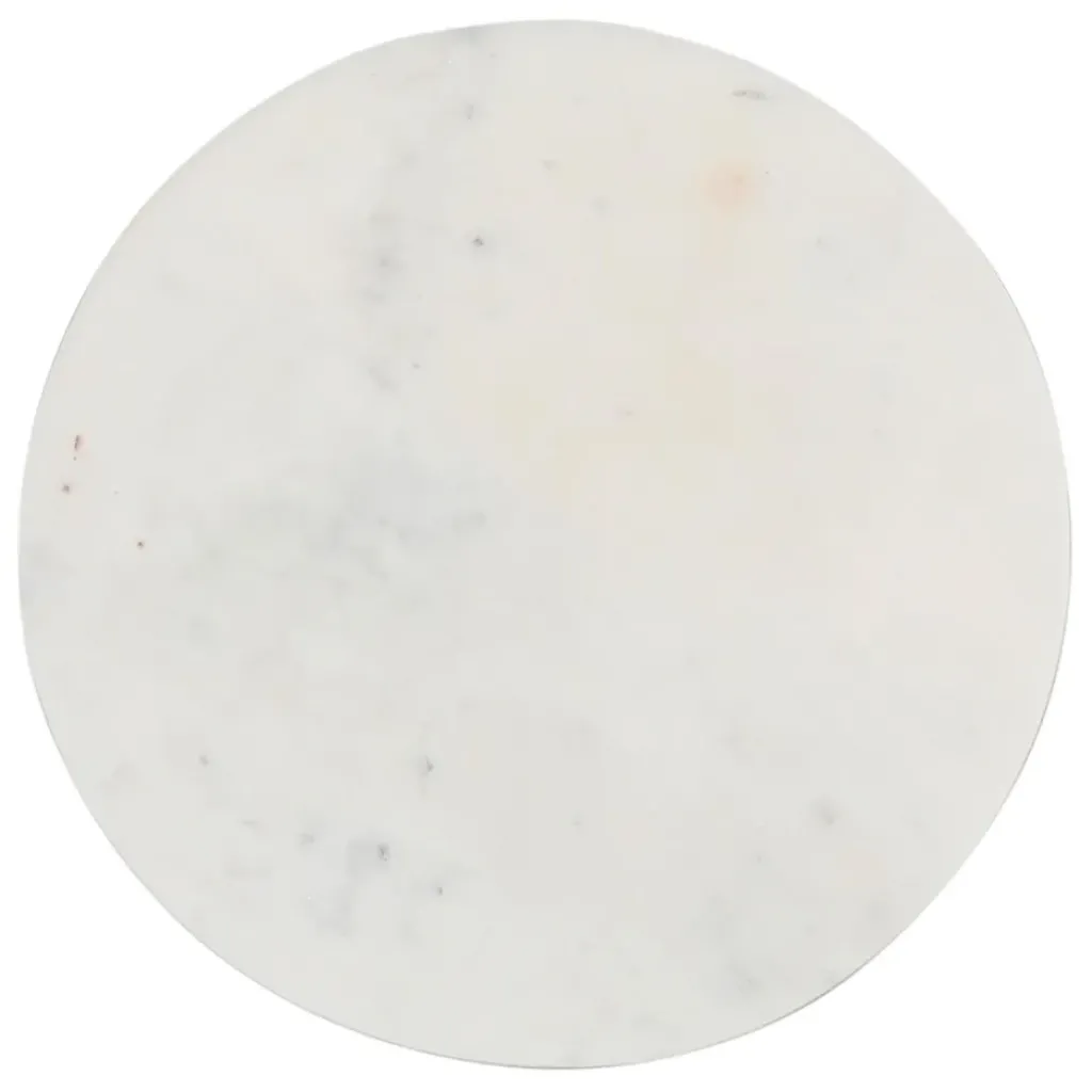 Fabrique de Styles Plateau sur pied marbre et bois de manguier - eskela* Plateaux