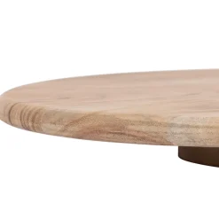 Fabrique de Styles Plateau tournant en acacia d39.7xh4.5cm - Dalbert* Plateaux