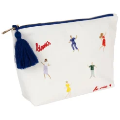 Fabrique de Styles Pochette en coton écru - Bellagio* Pochettes Et Housses