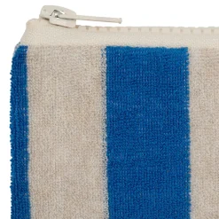 Fabrique de Styles Pochette en coton rayée et blanc - Palma* Pochettes Et Housses