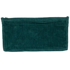Fabrique de Styles Pochette en velours côtelé émeraude - Flaura* Pochettes Et Housses