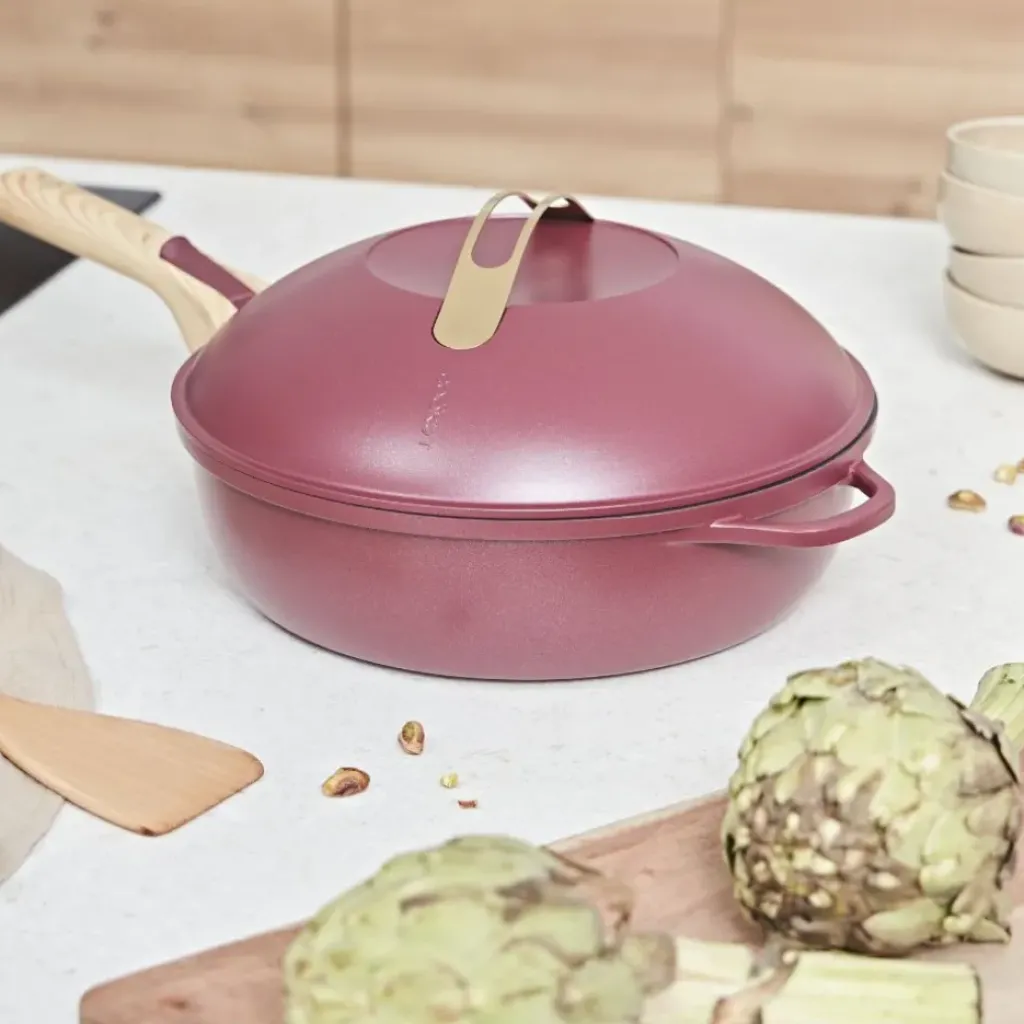 Fabrique de Styles Poêle en aluminium rubis d28cm - La Fabuleuse* Plats Et Appareils De Cuisson