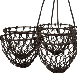 Fabrique de Styles Porte oeufs en fer brun - Campagne* Ustensibles De Cuisine