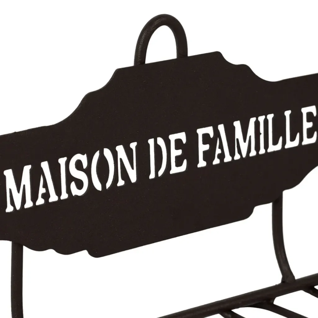 Fabrique de Styles Porte verres mural en fer - Maison De Famille* Petits Rangements