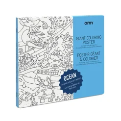 Fabrique de Styles Poster à colorier 70x100cm - ocean*Enfant Jouets