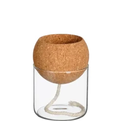 Fabrique de Styles Pot auto arrosant en verre d10xh14cm* Vases Et Soliflores