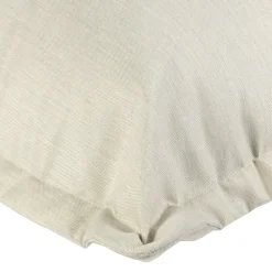 Fabrique de Styles Pouf d'extérieur en tissu écru 95x95cm - Sola*Enfant Chaises, Fauteuils|Jardin