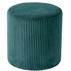 Fabrique de Styles Pouf en tissu côtelé - Snaw* Poufs Et Tabourets