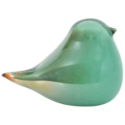 Fabrique de Styles Presse papier moineau en verre - Serin* Petits Objets Déco