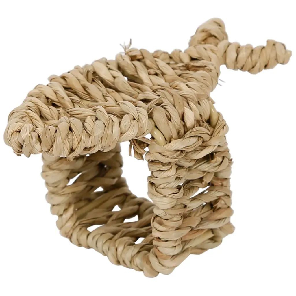 Fabrique de Styles Rond de serviette en jonc de mer poisson - borneo* Serviettes De Table