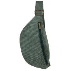 Fabrique de Styles Sac banane en velours côtelé émeraude - Bananez* Sacs Et Cabas