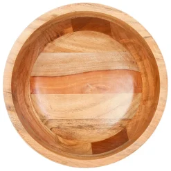 Fabrique de Styles Saladier en acacia et résine - palmier* Plats Et Saladiers