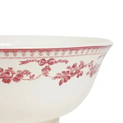 Fabrique de Styles Saladier en faïence bordeaux - faustine* Plats Et Saladiers