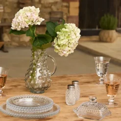 Fabrique de Styles Saliere poivriere en verre -perloa* Salières Et Poivrières