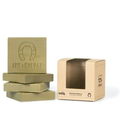 Fabrique de Styles Savon de marseille cube tranche à l'huile d' 4x65g* Savon Solide