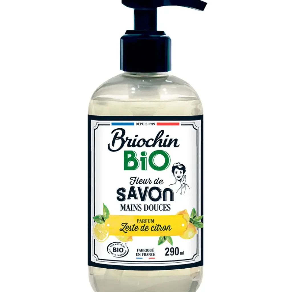 Fabrique de Styles Savon liquide mains zeste de citron 290ml - Cosmébio* Savon Liquide