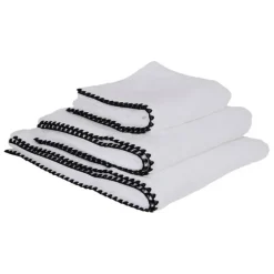 Fabrique de Styles Serviette en coton 30x50cm - Issey* Serviettes De Bain