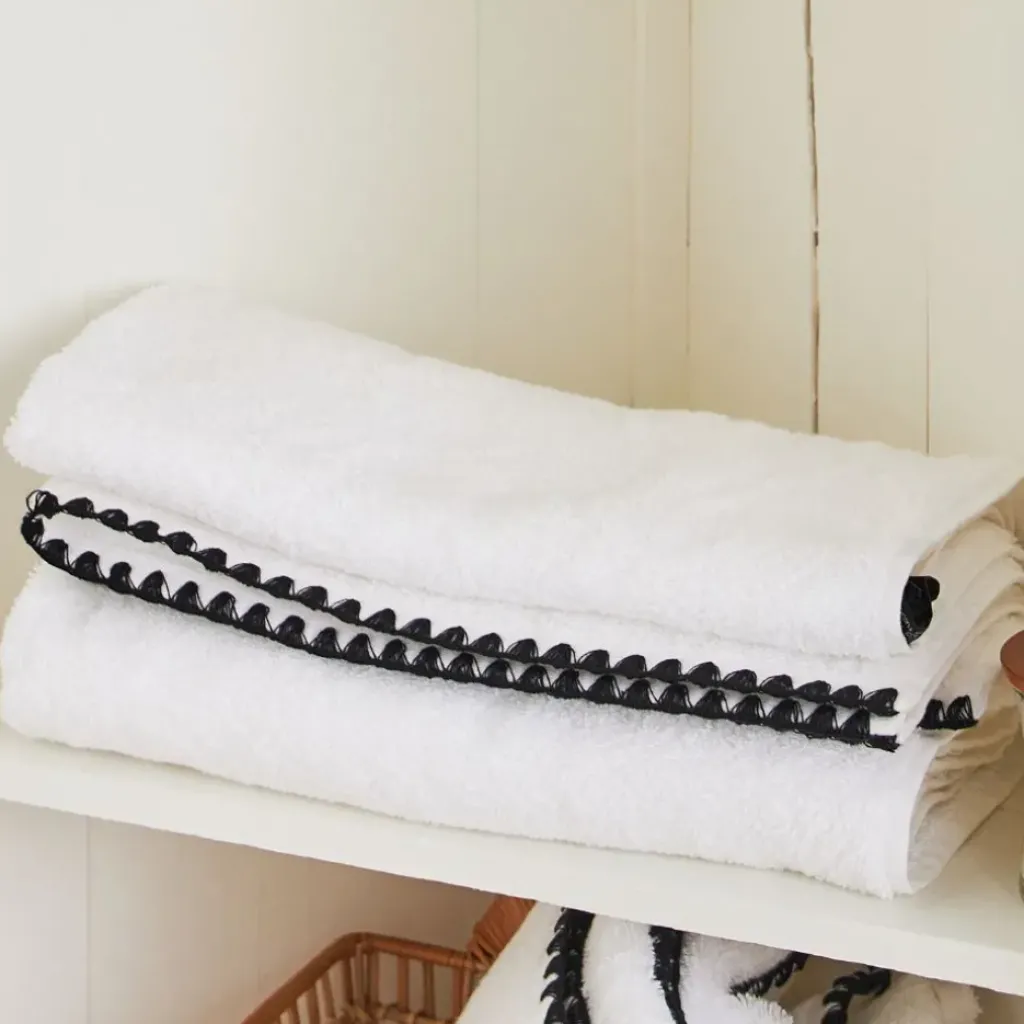 Fabrique de Styles Serviette en coton 30x50cm - Issey* Serviettes De Bain