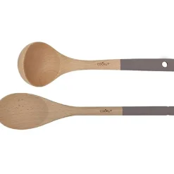 Fabrique de Styles Set cuillère et louche en bois - Moka* Ustensibles De Cuisine