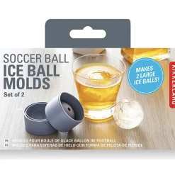 Fabrique de Styles Set de moule a glaçons balle de foot* Ustensibles De Cuisine