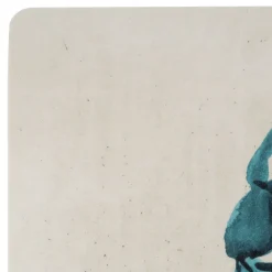 Fabrique de Styles Set de table crabe en vinyle émeraude 30x45cm - Crabe* Sets De Table